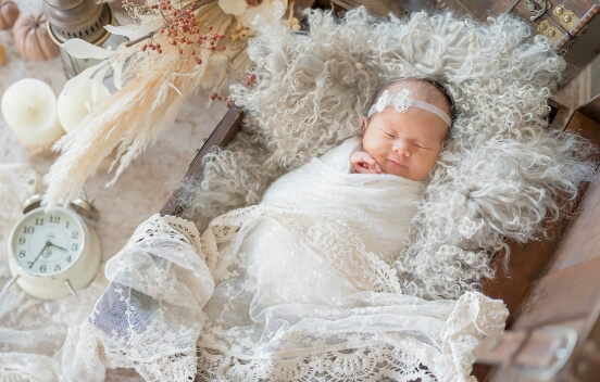 ニューボーンフォト/お宮参り/赤ちゃん撮影