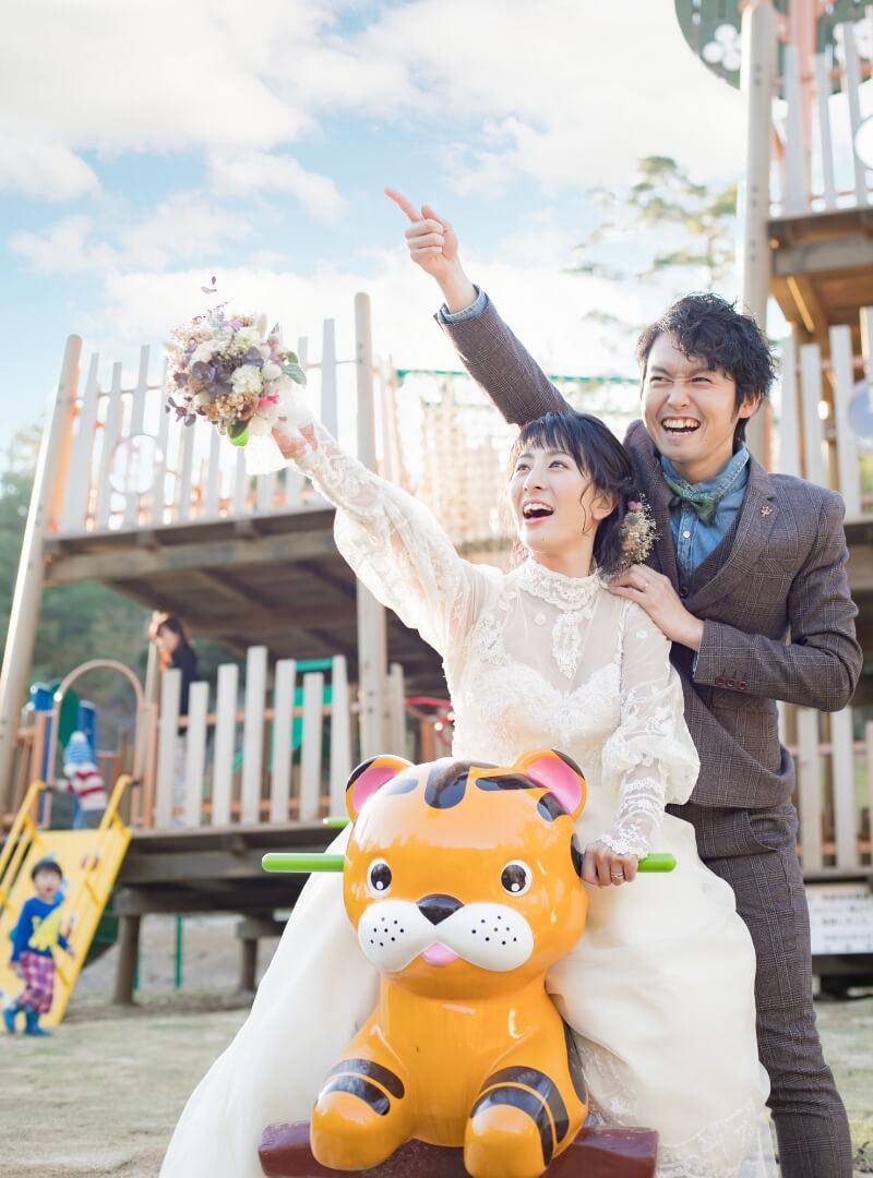 思い出の場所でのロケーション撮影