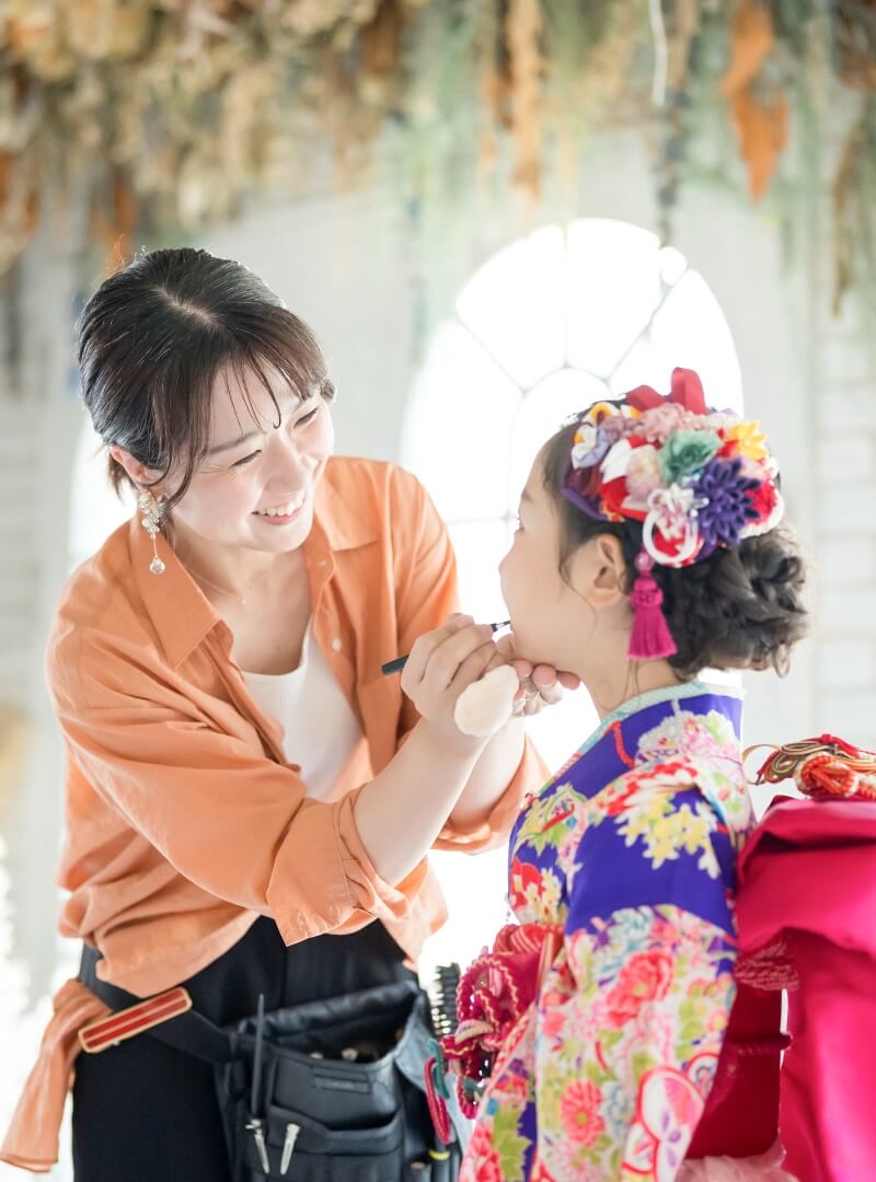 経験豊富なスタッフがお客様のハレの日を演出